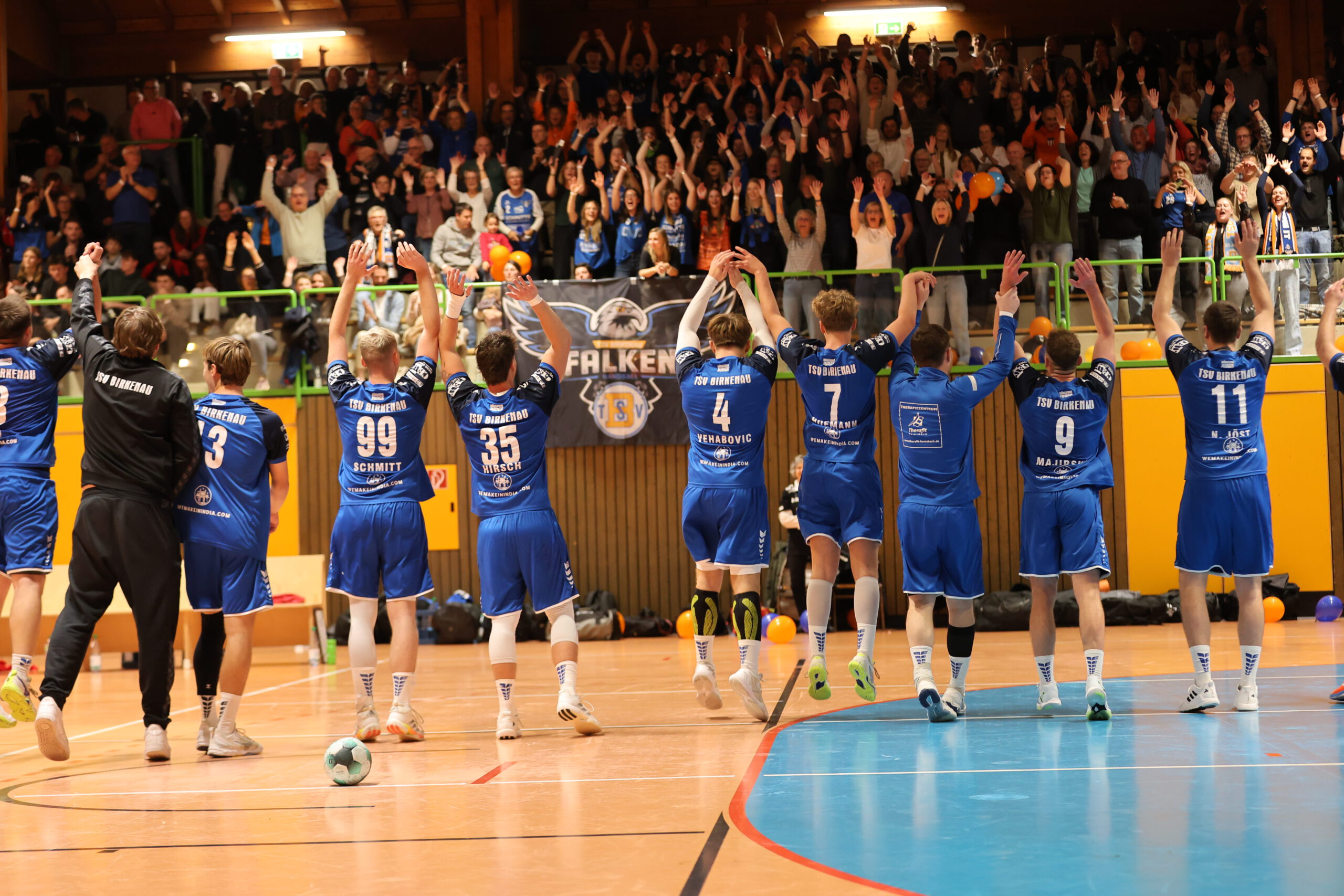 DERBYSIEGER! Falken stürmen die Weschnitztalhalle – Majirsky mit 15-Tore-Gala!